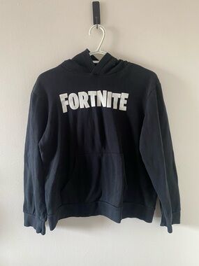 Fortnite Kids Black Pullover Hoodie
